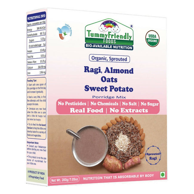TummyFriendly Foods Stage3 Porridge Mixes for 8 Months Old Baby Ragi, Brown Rice Combo Main Image