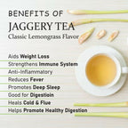 Naivedyam Classic Lemongrass Flavour Jaggery Tea