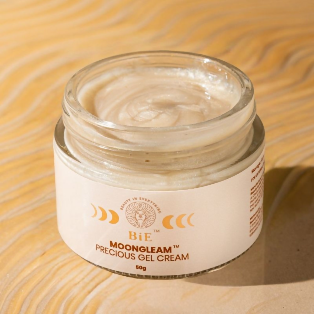 BiE Moongleam Precious Gel Cream+Primer With Gold, Silver & Diamond Dust