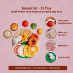 The Small Wonderland Bahubali Set-20 Piece Set-South Indian food inspired Pretend Play Food Toys