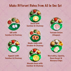 The Small Wonderland Bahubali Set-20 Piece Set-South Indian food inspired Pretend Play Food Toys