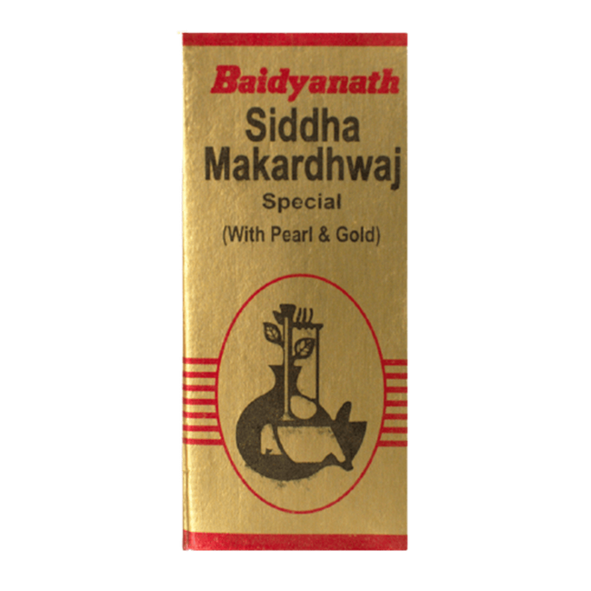 Baidyanath Siddha Makardhwaj ( with pearl and gold ) Hover Image
