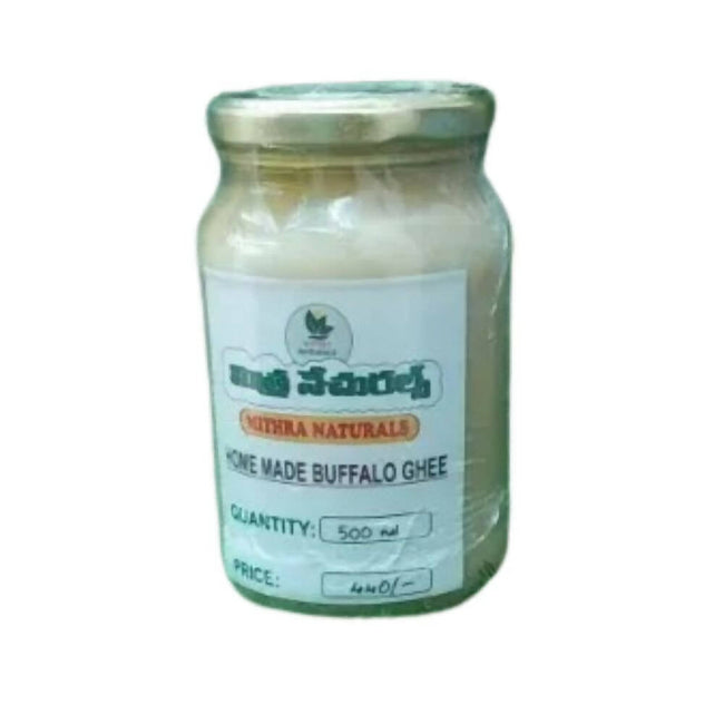 Mithra Naturals Buffalo Ghee | Cultured Pure Desi Ghee | 100% Preservative Free Hover Image