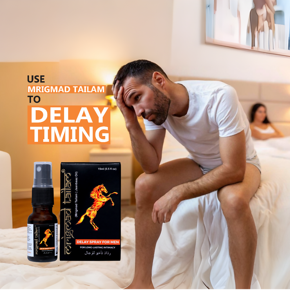 Satya Pharmaceuticals Ayurveda Mrigmad Tailam Delay Spray For Men