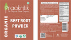Praakritik Organic Beet Root Powder