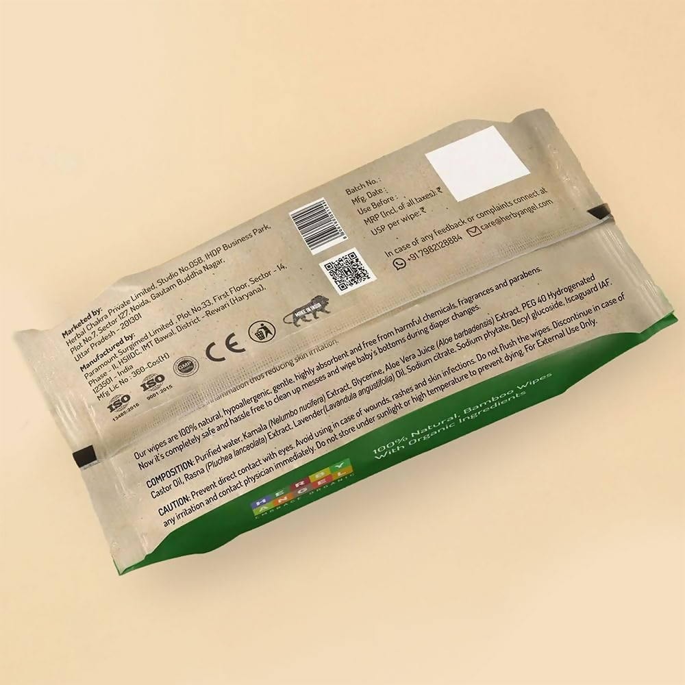 Herby Angel Baby Wet Wipes