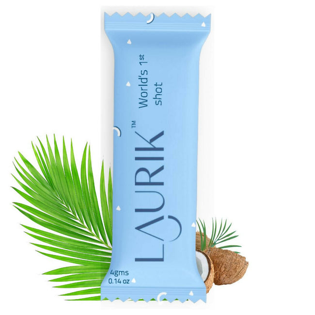 Laurik Hair Care Shots Supplement Powder For Women, Longer, Stronger, Shinier & Smooth Hair, With Green Coffee - Vanilla Hover Image