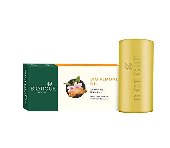 Biotique Almond Oil Nourishing Body Soap Hover Image