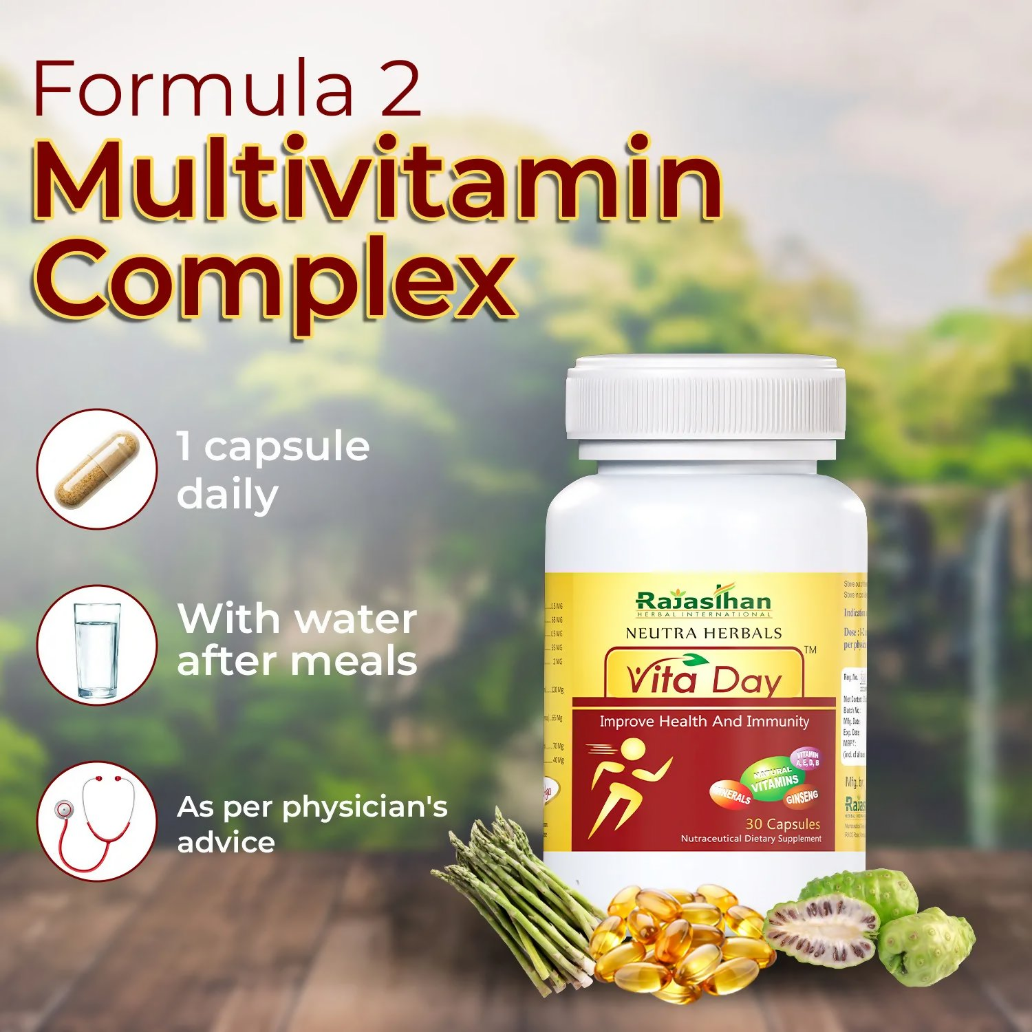 Rajasthan Herbals Neutra Herbals Vita Day Capsules