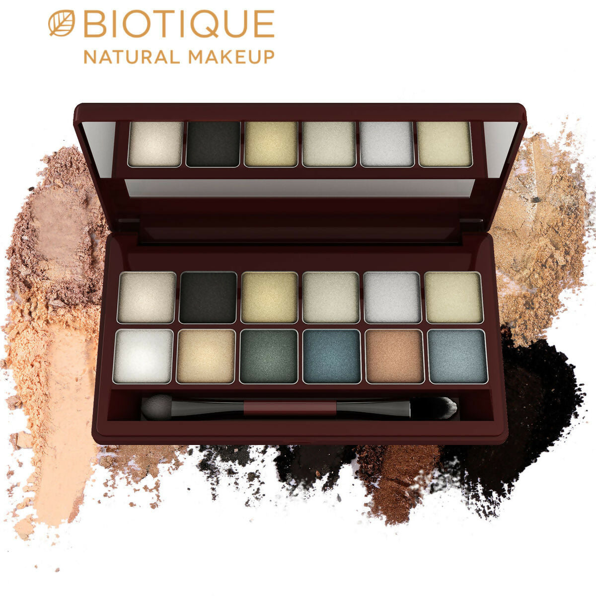 Biotique Diva Palette Eye Shadow - Forest Shimmers