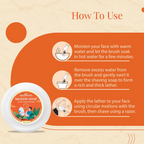 Satthwa Shaving Soap infused With Neroli, Lemon & Orange