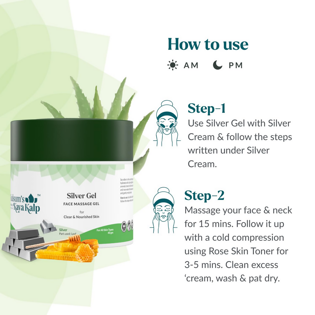 Kulsum's Kaya Kalp Silver Gel For Clear & Nourished Skin