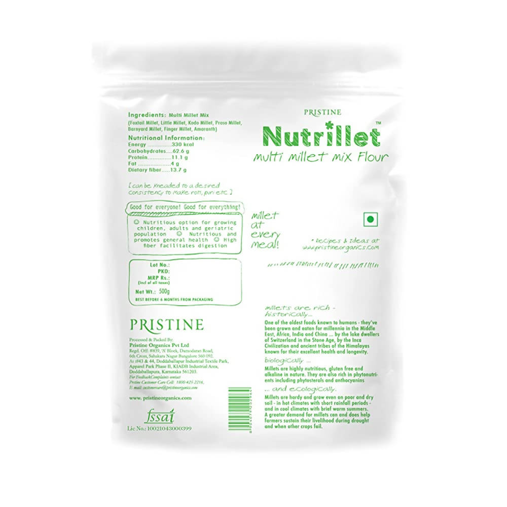 Pristine Nutrillet - Mixed Millet Flour