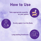 Spinz Enchante Body Talc - Long-Lasting Freshness