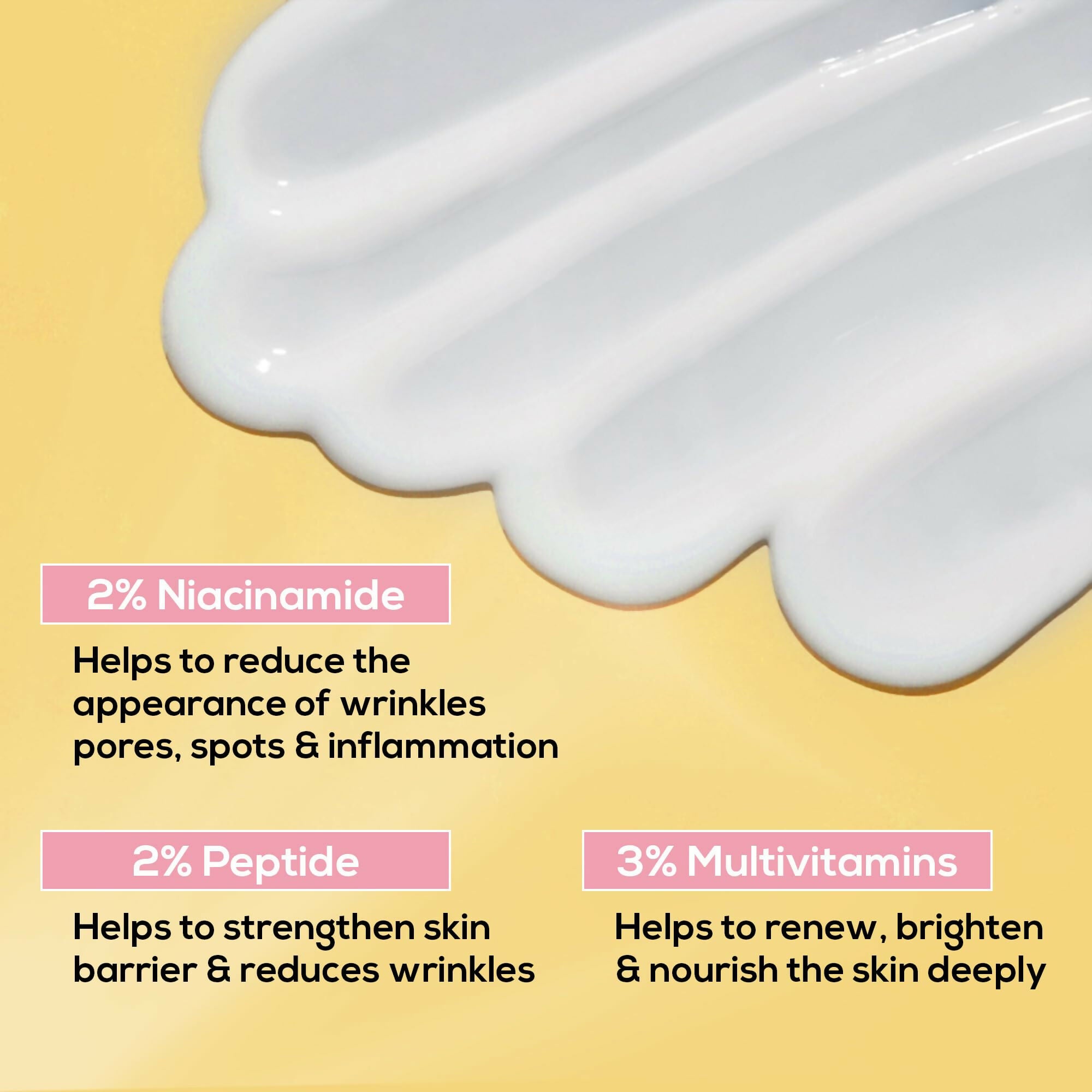 Renee Pore Minimizing Sunscreen SPF 70 With 2% Niacinamide, 2% Peptide & 3% Multivitamins