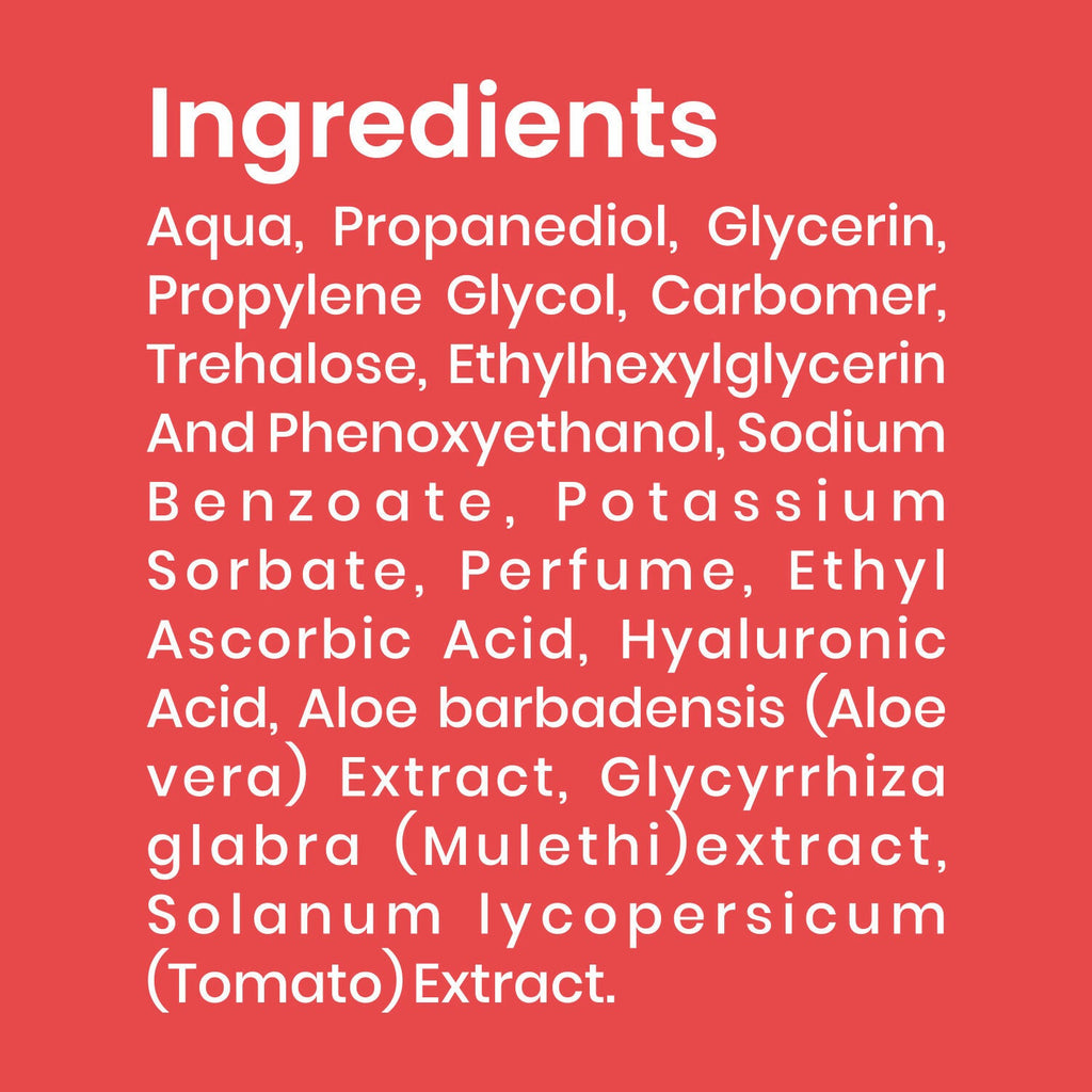 VI-JOHN Prakritik Tomato Under Eye Gel, Reduces Dark Circles, Puffiness,Fine Lines 100% Bioactives