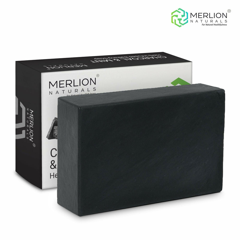 Merlion Naturals Charcoal & Mint Glycerine Soap