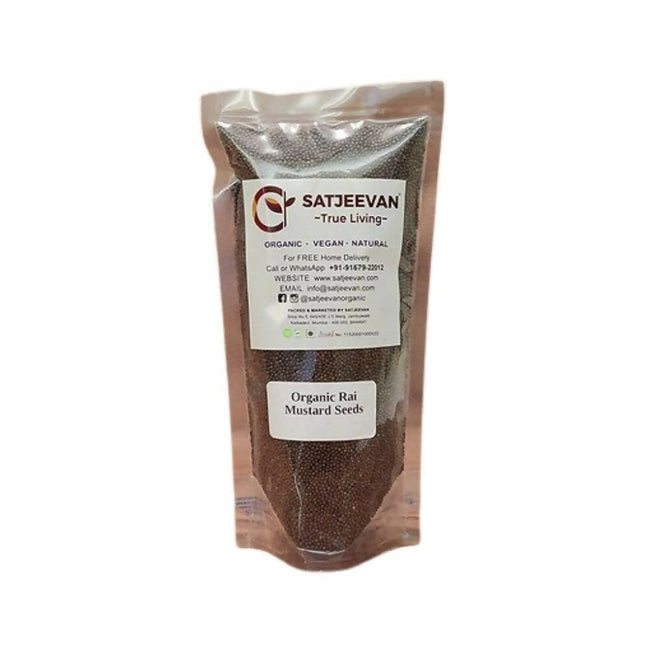 Satjeevan Organic Rai Mustard Seeds Hover Image