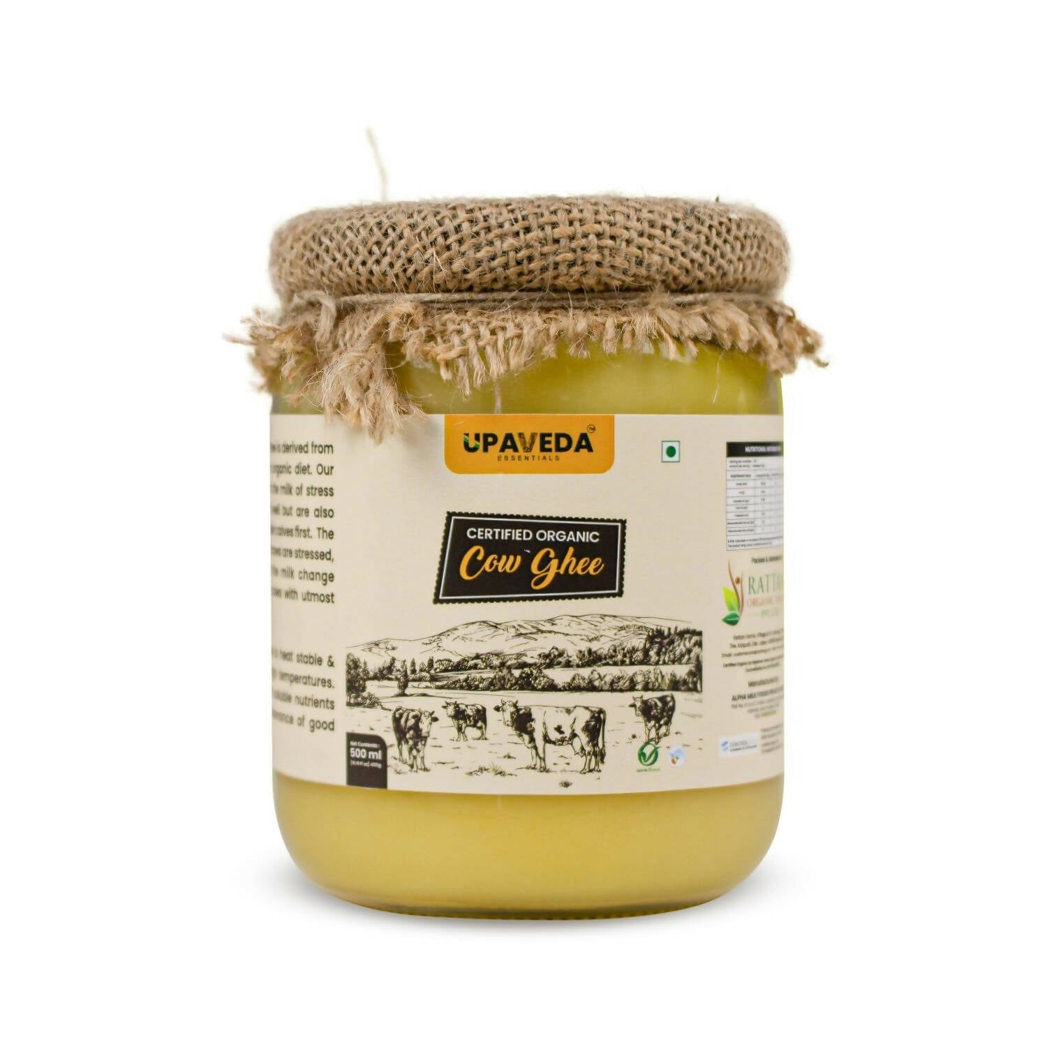 Vanalaya Buffalo Ghee | Buffalo Bilona Ghee 100% Pure | Churned From Curd | Homemade Organic Authentic Ghee