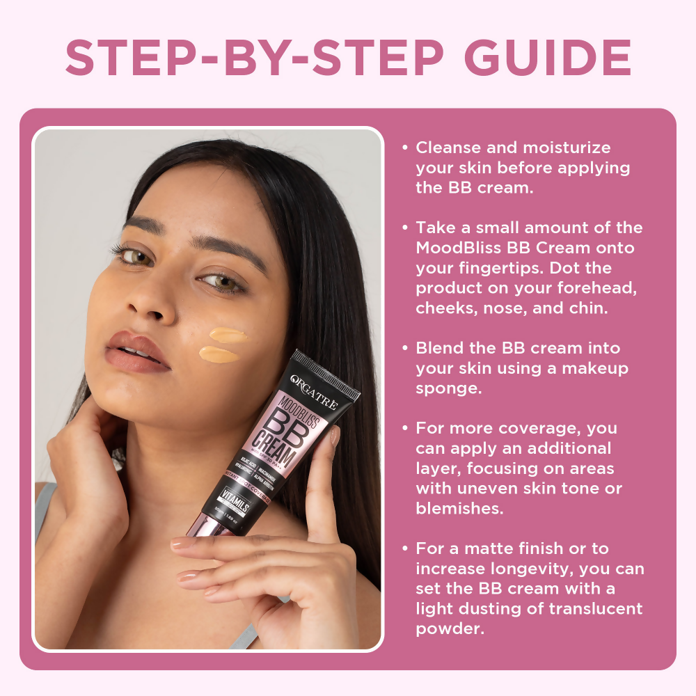 Orgatre Moodbliss BB Cream With SPF 30 PA++ - Light Breeze-138