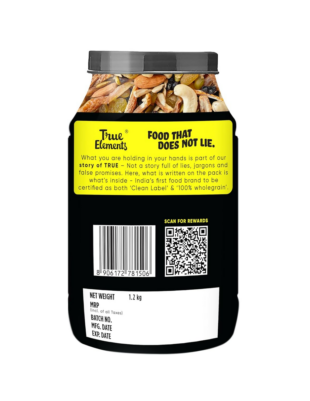 True Elements Panchmeva Dry Fruits Mix