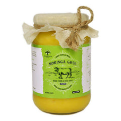 Vanalaya Organic Moringa Infused Desi Cow Ghee | Vedic Bilona method ghee | 100% Pure & Natural