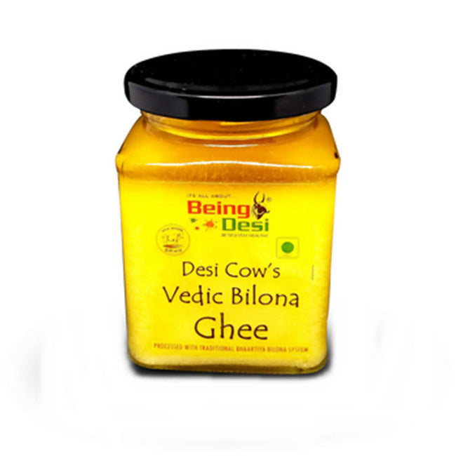 Being Desi Cow Vedic Bilona A2 Ghee | A2 Desi Cow Ghee | Certified Organic Ghee Hover Image