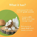 Coco Soul Cold Pressed Natural Virgin Coconut Oil