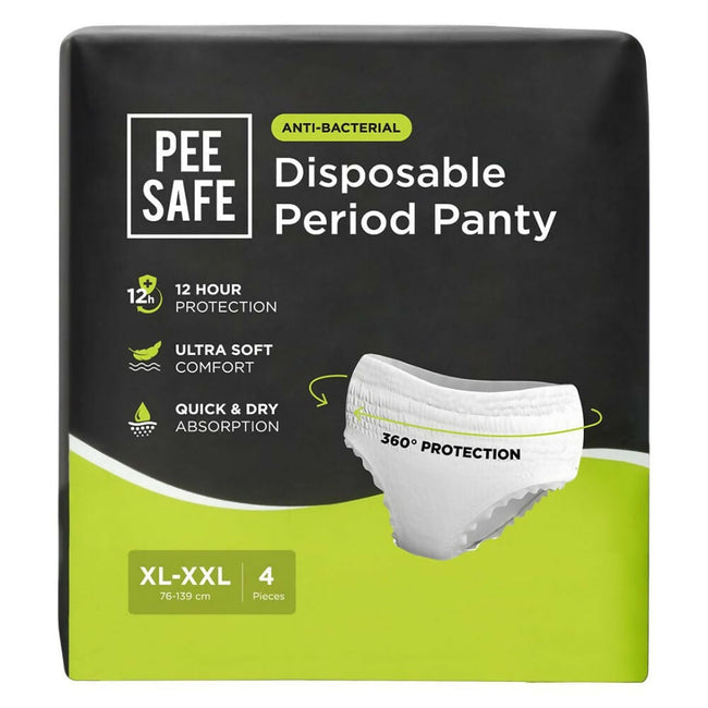 Pee Safe Disposable Period Panties For Women Hover Image