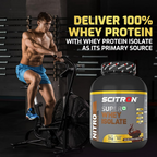 Scitron Super Whey Isolate Protein Powder - Double Rich Chocolate