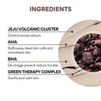 Innisfree Super Volcanic Pore Clay Mask 2X & Green Tea Foam Cleanser Combo