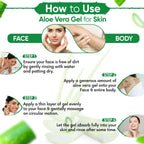 Kazima Pure Aloe Vera Gel For Hair, Acne, Scars, Dark Circles & Sunburn