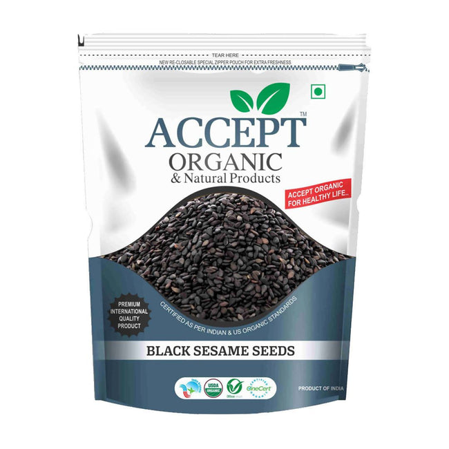 Accept Organic & Natural Products Black Sesame Seed Hover Image