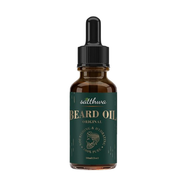 Satthwa Beard Oil With Oud Wood Oil Hover Image