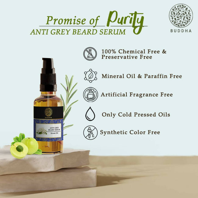 Buddha Natural Anti Grey Beard Serum Oil Main Image