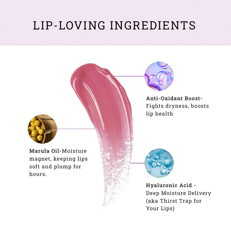 LOVETC Gloss, Glee, Etc High Glaze Lip Gloss - Barely Blushing