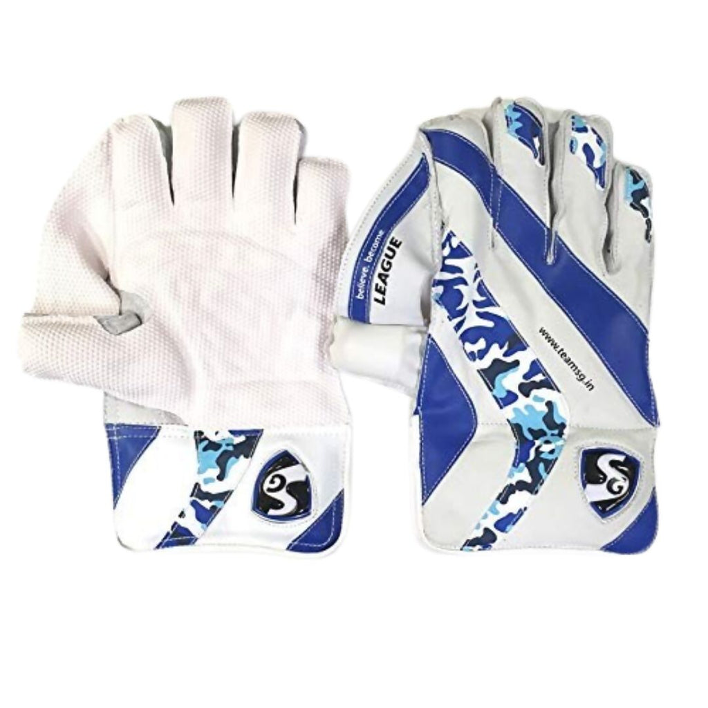 SG League Wicket Keeping Gloves - Multicolour