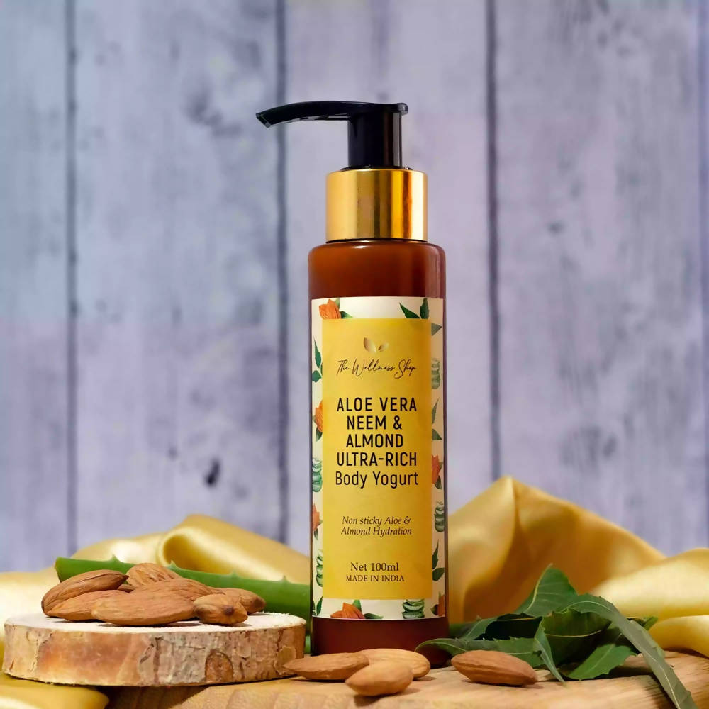 The Wellness Shop Aloe Vera Neem & Almond Ultra Rich Body Yogurt