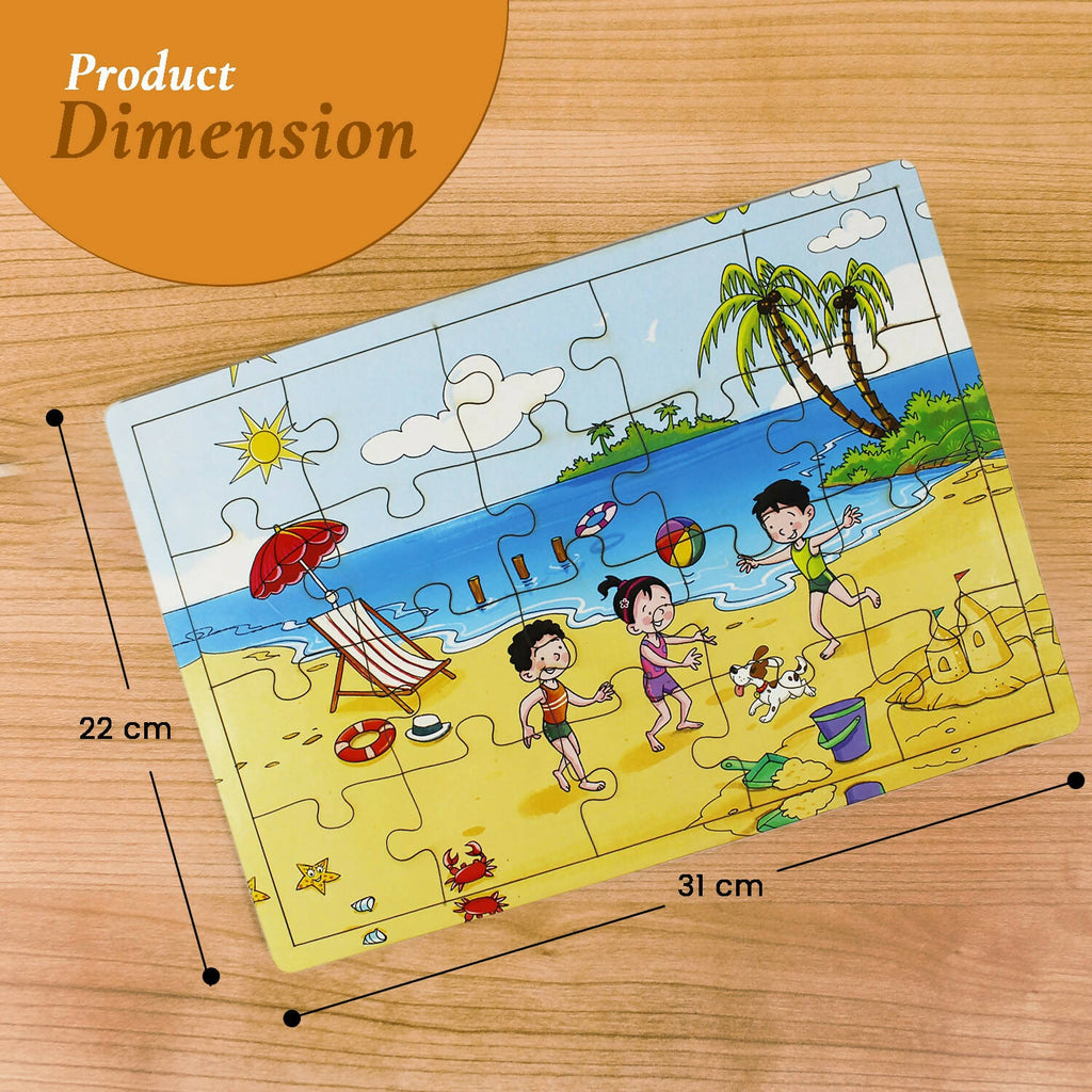 Matoyi Beach Jigsaw Puzzle For Kids