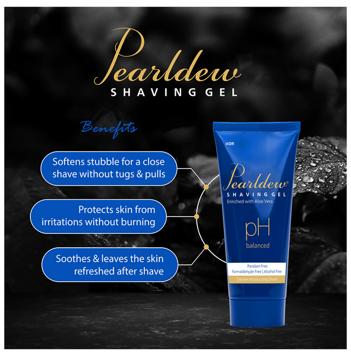 Pearldew PH Balanced Shaving Gel