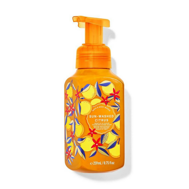 Bath & Body Works Sun-Washed Citrus Gentle & Clean Foaming Hand Soap Hover Image