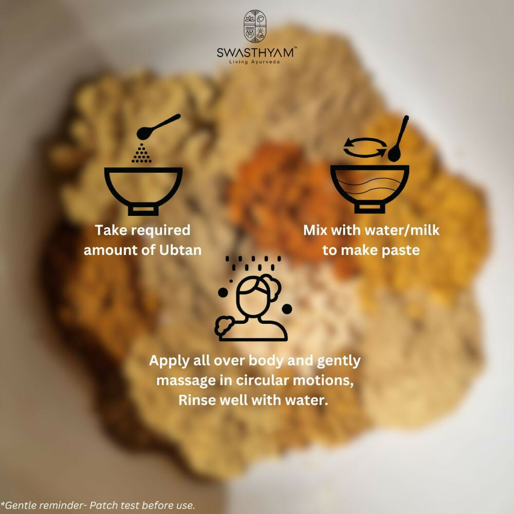 Swasthyam Suvasik Utne - Ayurvedic Herbal Ubtan