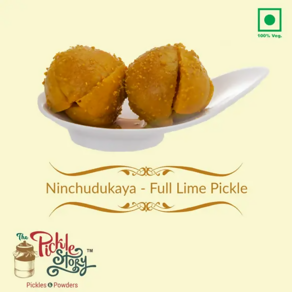 The Pickle Story Ninchudkaya – Stuffed Full Lime Pickle
