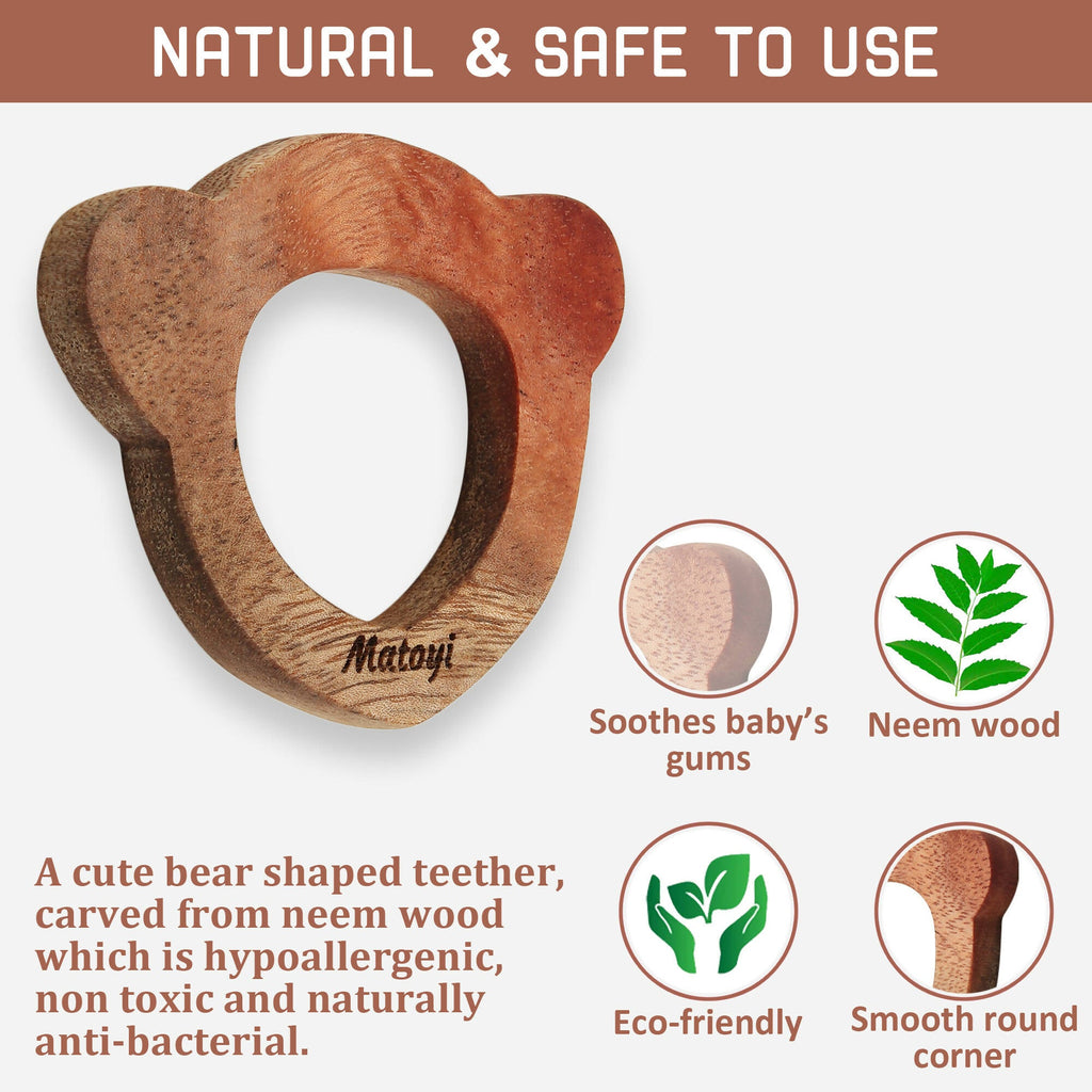 Matoyi 3 Neem Baby Teethers For Kids