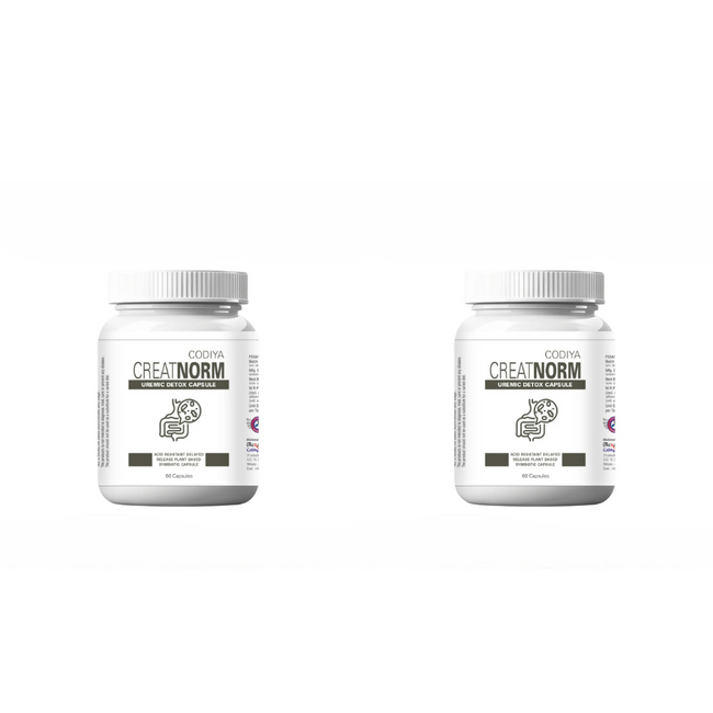 Uveda Naturals Creatnorm Capsules - 90 Billion Spores Probiotic & Prebiotic Formula Hover Image