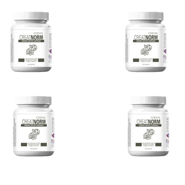 Uveda Naturals Creatnorm Capsules - 90 Billion Spores Probiotic & Prebiotic Formula Main Image