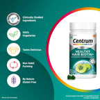 Centrum Healthy Hair Biotin+ Gummies - Strawberry Flavor