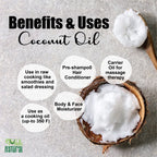 Shuddh Natural Coconut Oil Cold Pressed