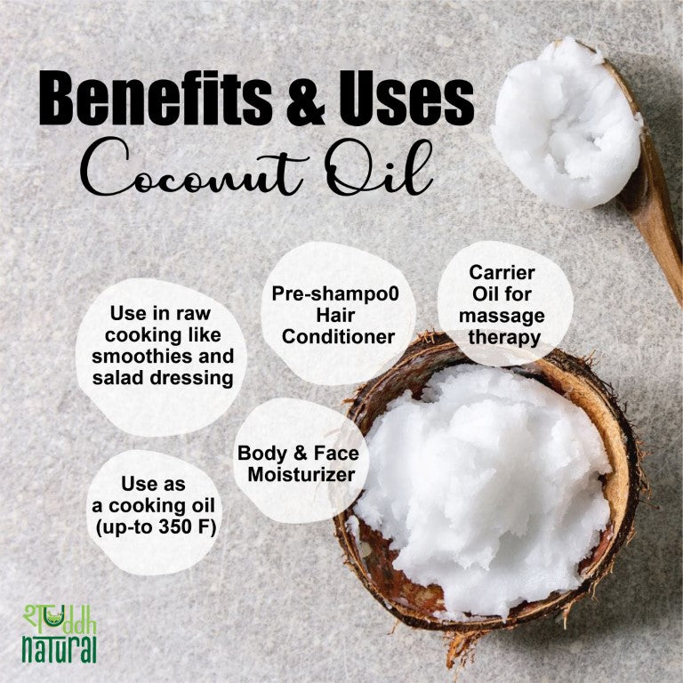 Shuddh Natural Coconut Oil Cold Pressed