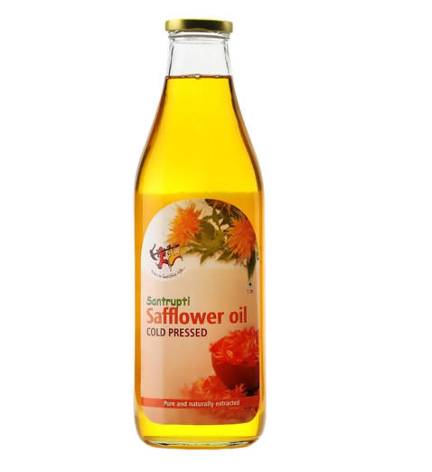 Santrupti Safflower Oil (Cold Pressed)